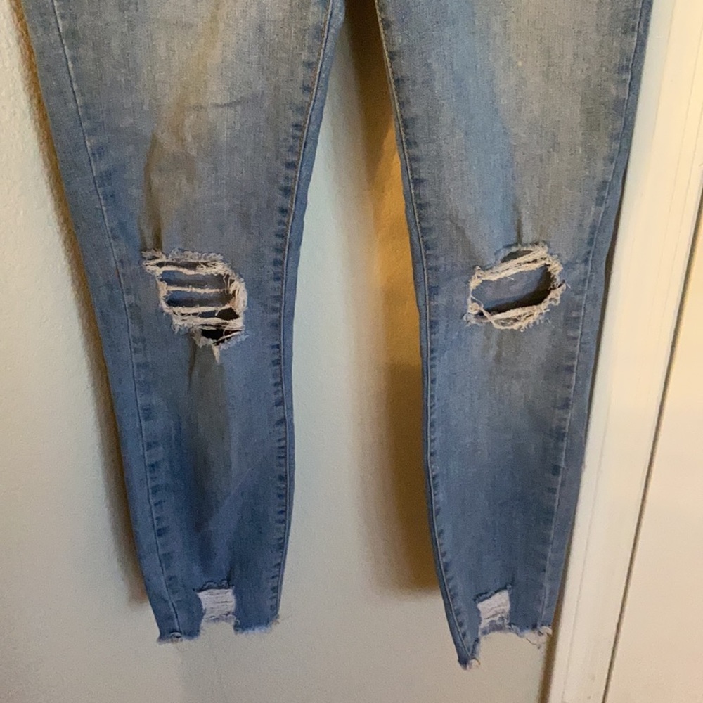 Noisy may blue skinny jeans - Picture 3 of 5
